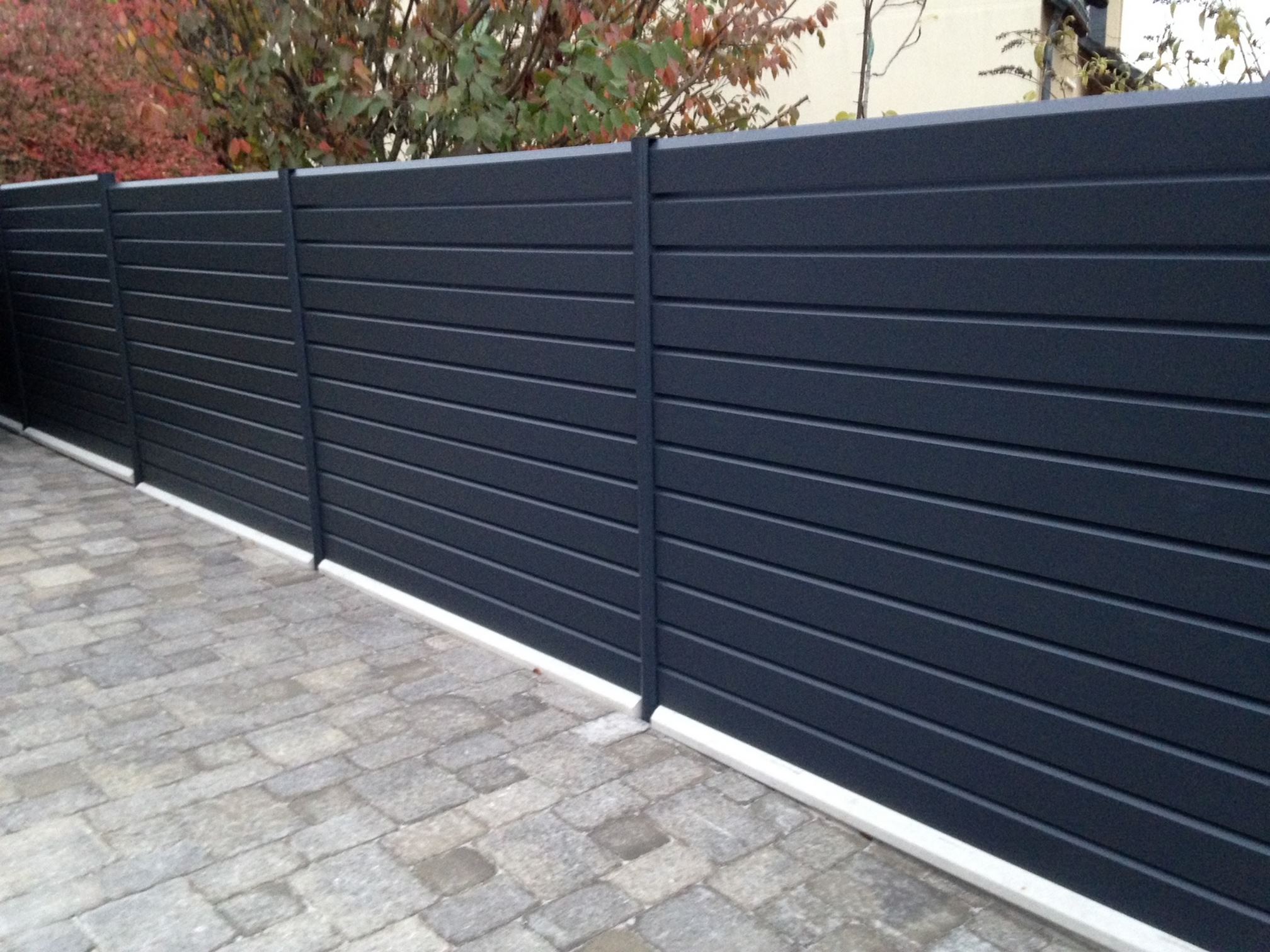cloture alu pour particulier paysagiste