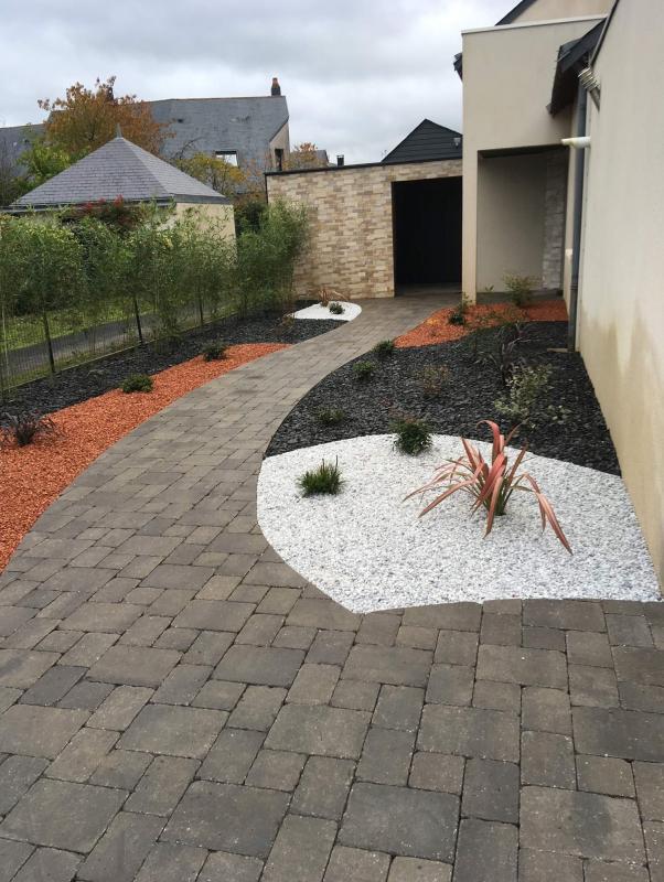pavage jardin maine-et-loire