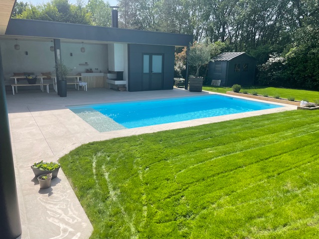 terrasse pour piscine près d'Angers